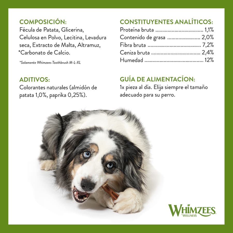 6 barritas Whimzees Snacks Dentales para perros de razas grandes, , large Imagen numero 3